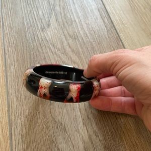 Kreepsville 666 bloody tooth resin bangle